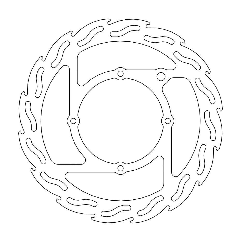 MMAST-17110975 Disco freno Moto Master Flame anteriore SX / TC 85 dopo 2012, COD: MMAST-17110975