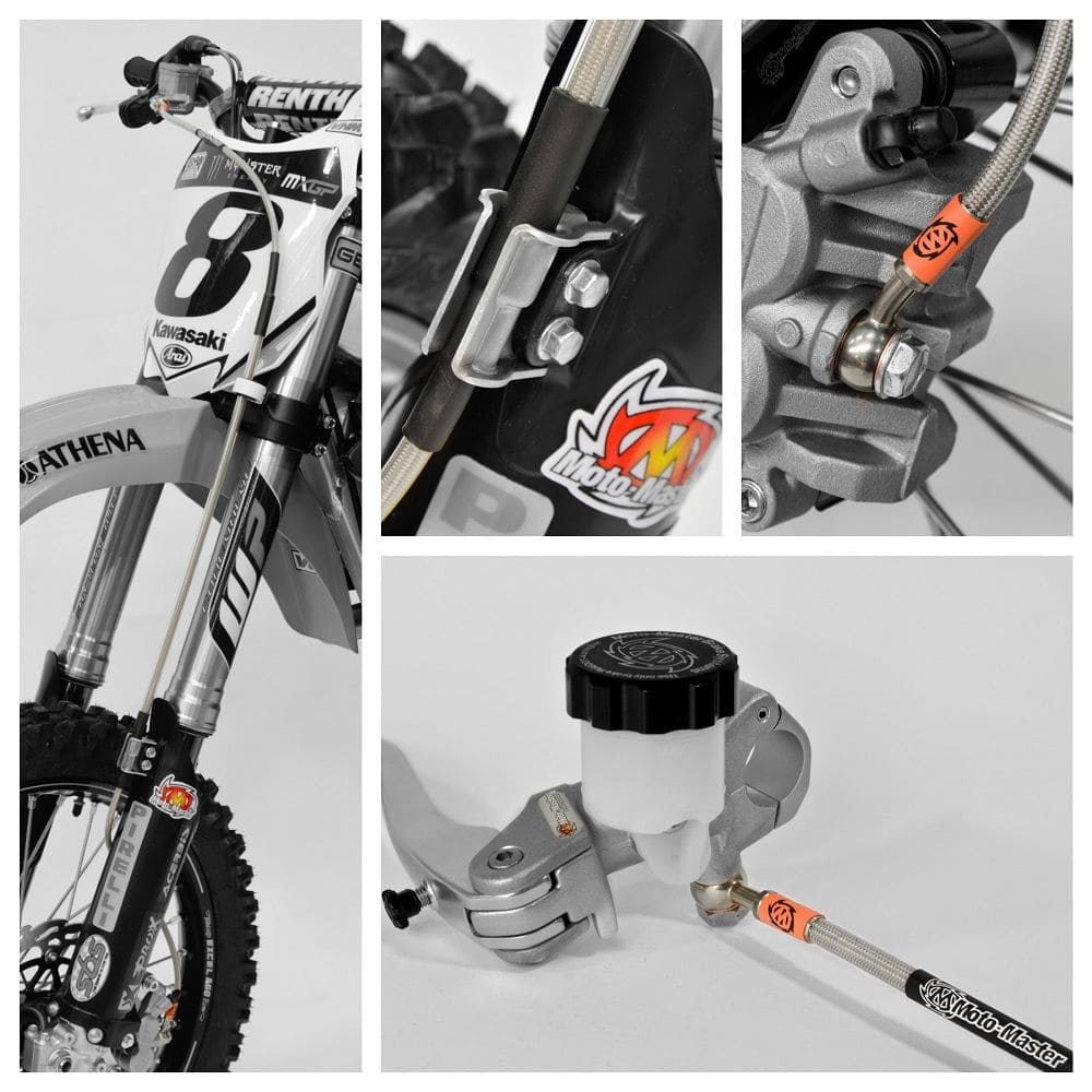 POL-8550000013 Carene laterale anteriore Polisport nero Husqvarna FC / TC / FE /TE, COD: POL-8550000013