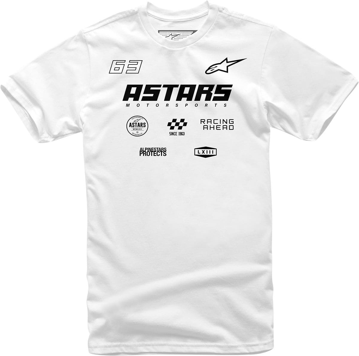 ALP303020920 Alpinestars Multi Race T-shirt white 2XL