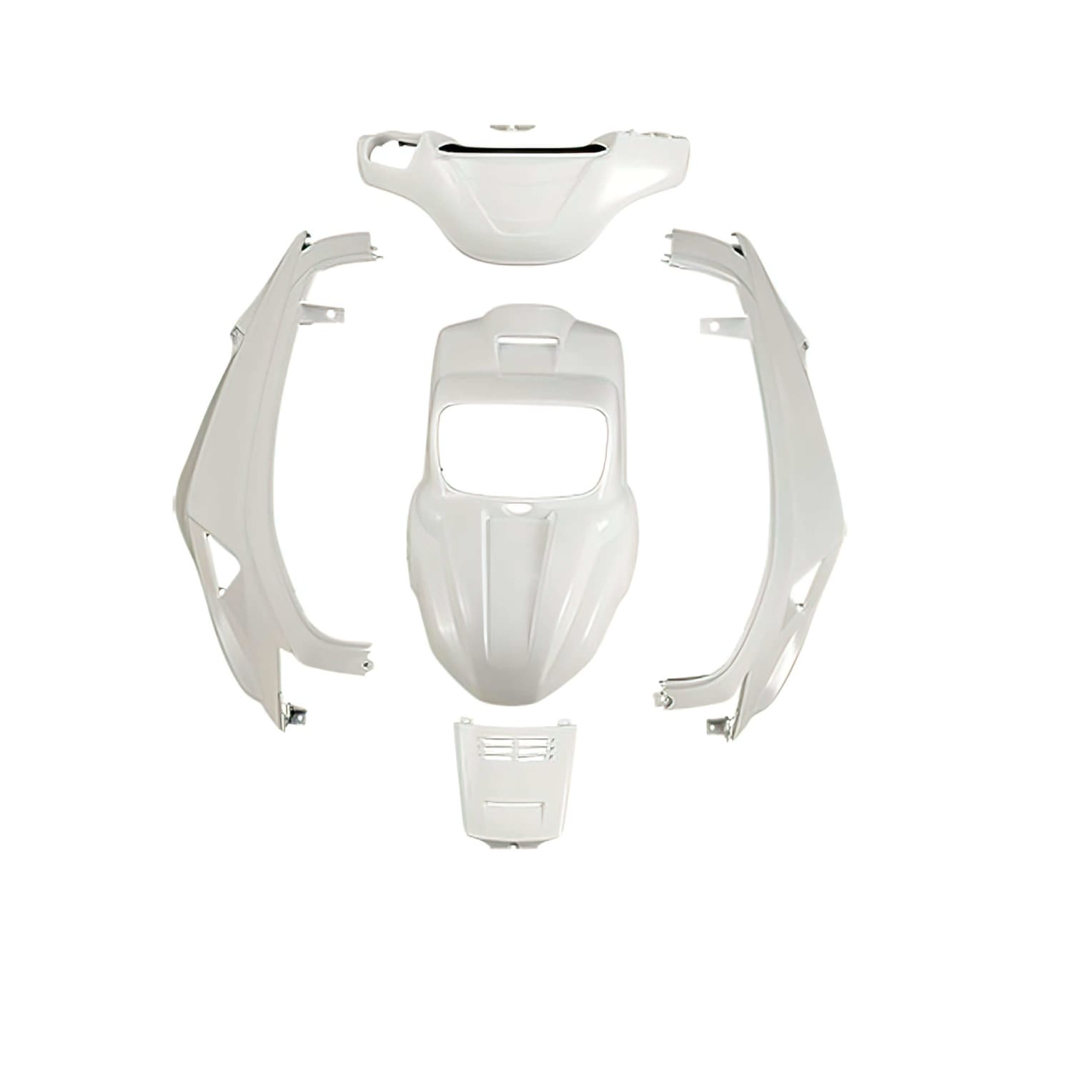 CGN467319 Kit carena New Design bianco MBK Booster / Yamaha BW'S dopo 03, COD: CGN467319