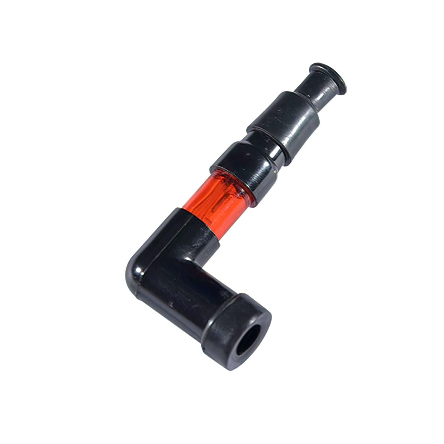 CGN479211 Clear Red 90° Candle Pipette