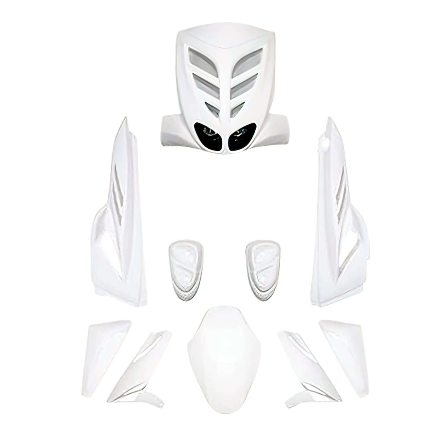 CGN515715 Kit carena 6 pezzi BCD bianco MBK Stunt / Yamaha Slider, COD: CGN515715