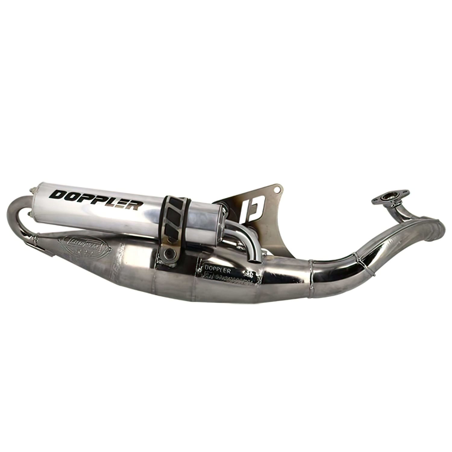 CGN516017 Scarico Doppler S3R chromé Peugeot orizzontale, COD: CGN516017