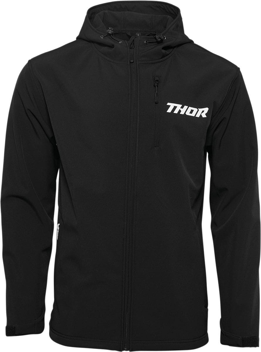 TH29200682 Giacca softshell Thor nero 2XL