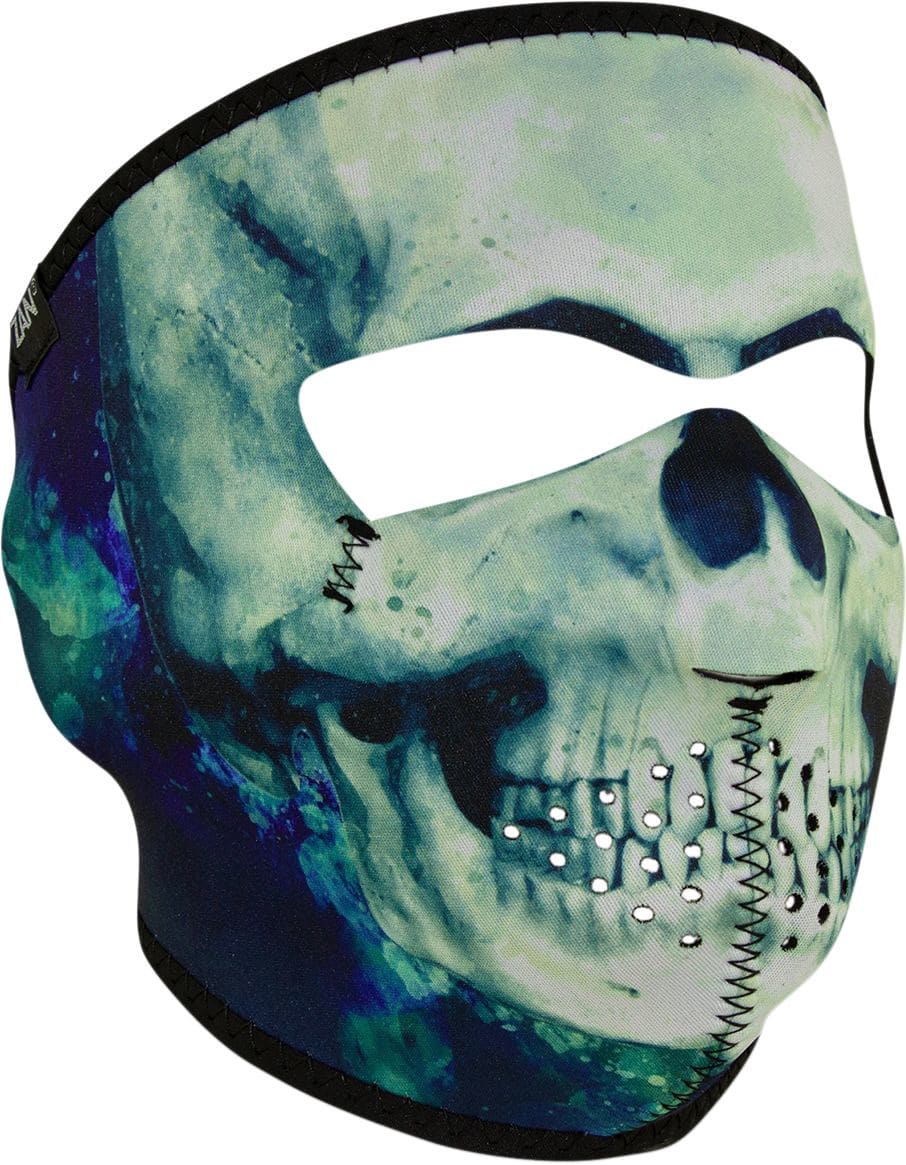 ZAN25030382 Mascherina neoprene Zanheadgear Paint Skull