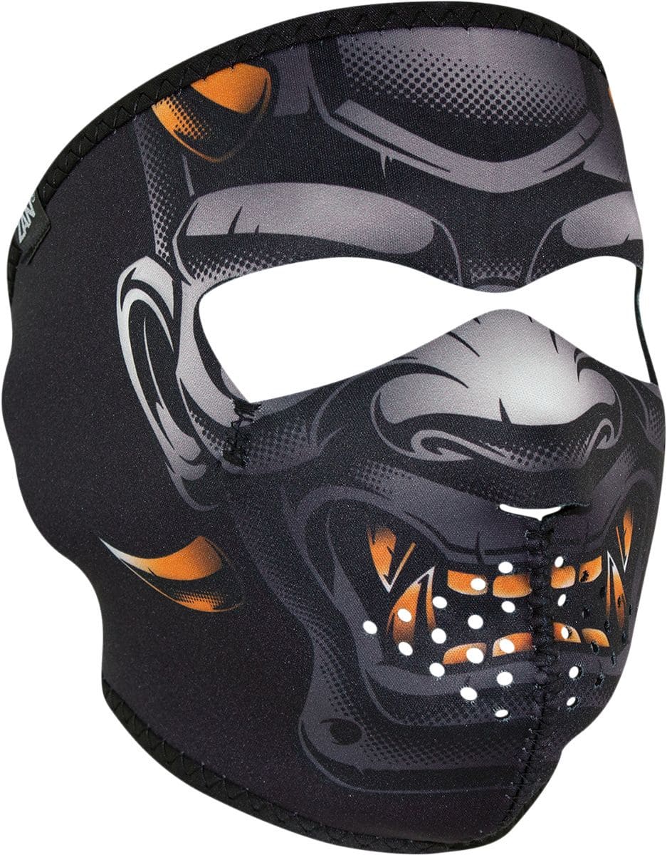 ZAN25030426 Mascherina neoprene Zanheadgear Horned Demon