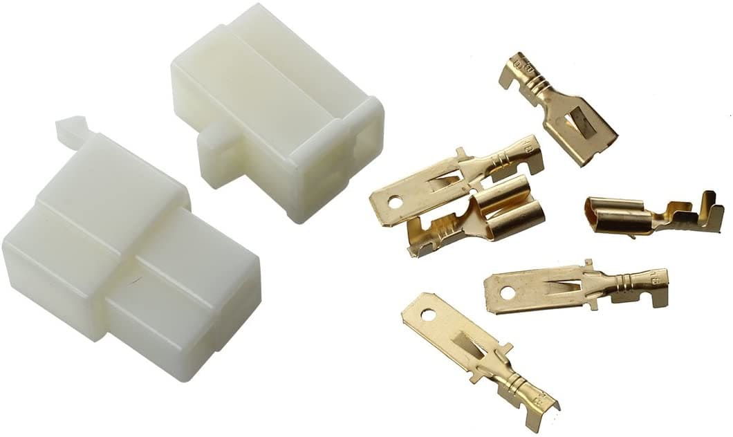 MF12.00074 Connettore M/F 6,3mm - 3 pin, COD: MF12.00074