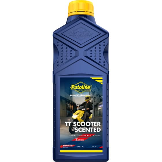 CGN476534 Olio motore 2T Putoline TT Scooter semi-sintetico fragola 1L, COD: CGN476534