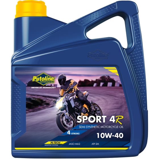 CGN478989 Olio motore 4T 10W40 Putoline Sport 4R semi-sintetico 4L, COD: CGN478989