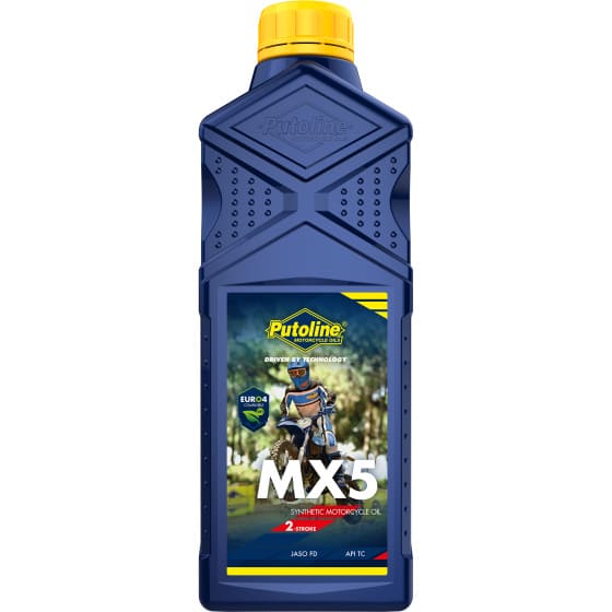 CGN484799 Olio motore 2T Putoline MX5 sintetico 1L, COD: CGN484799