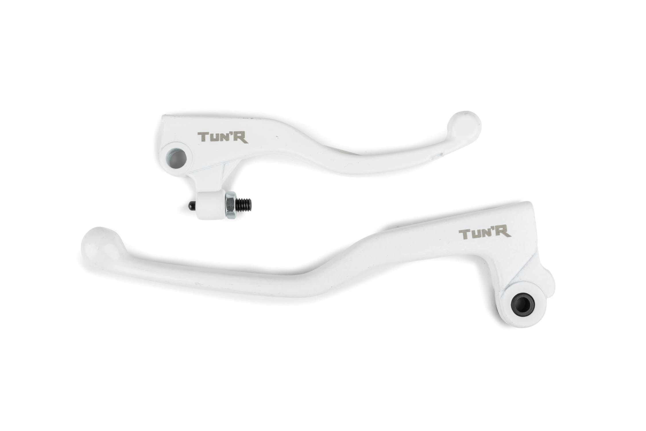 CGN497272 Set Brake / Clutch Levers White Derbi DRD Pro