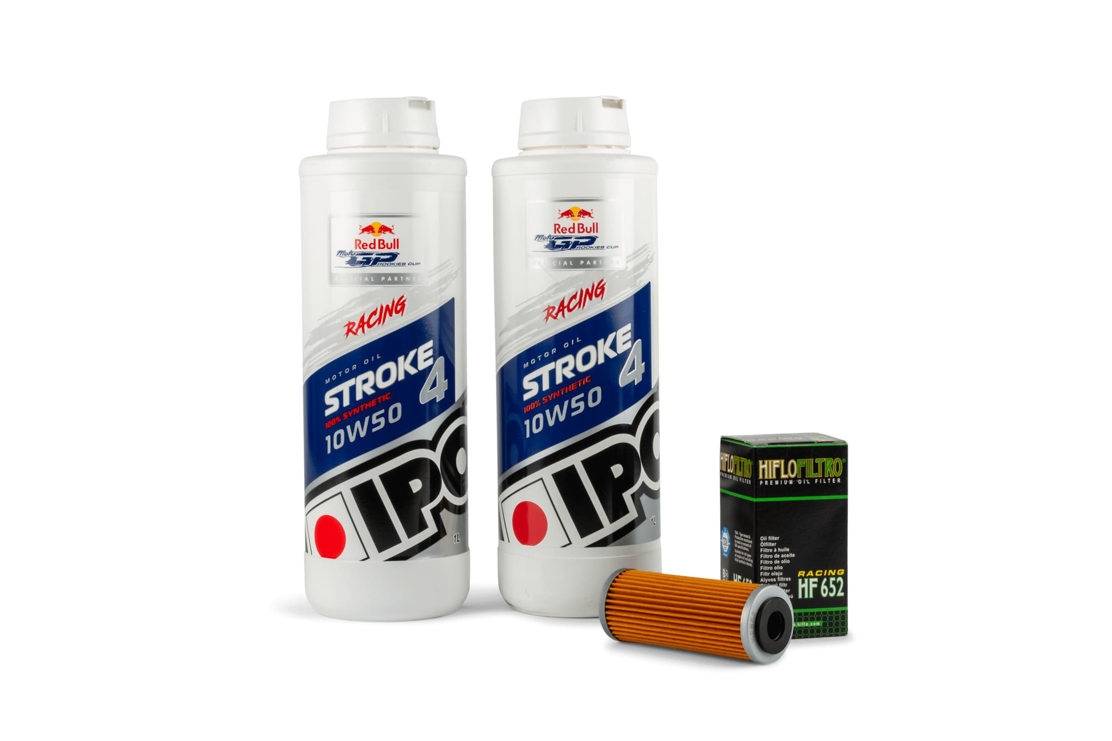 HF652/PACK07 Kit cambio olio Ipone 10W50 Racing SX-F / FC / MC 450, COD: HF652/PACK07