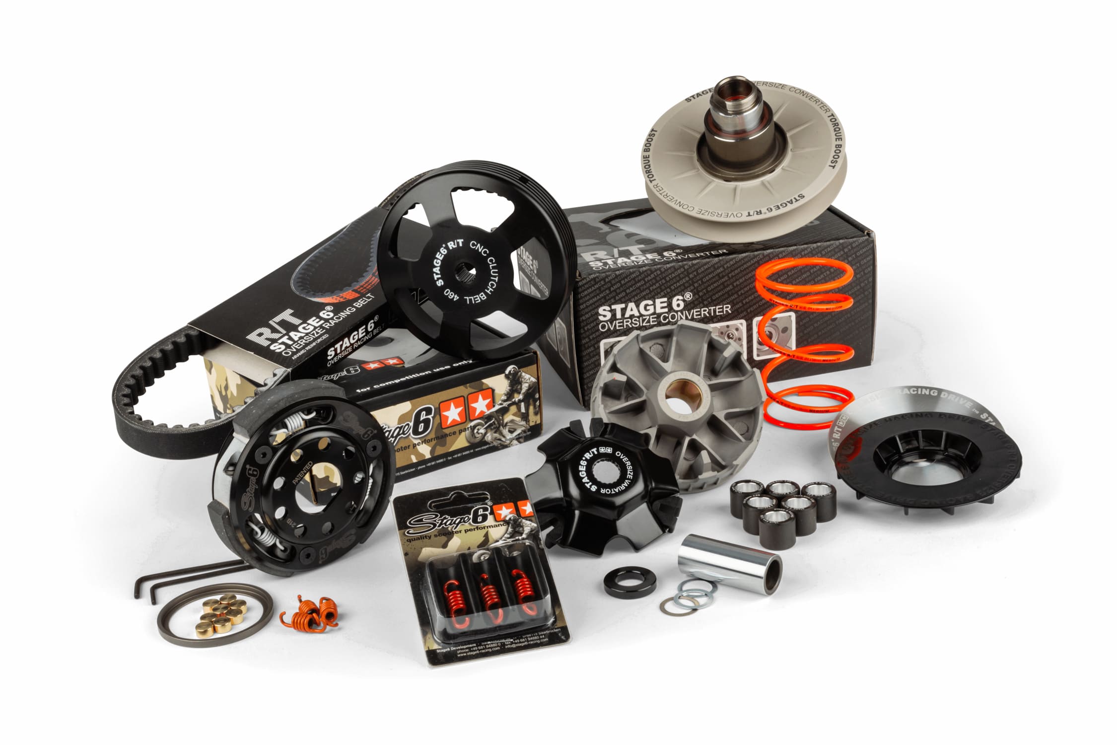 S6-5614006 Kit variatore / frizione / correttore Stage6 R/T Oversize XL Piaggio, COD: S6-5614006