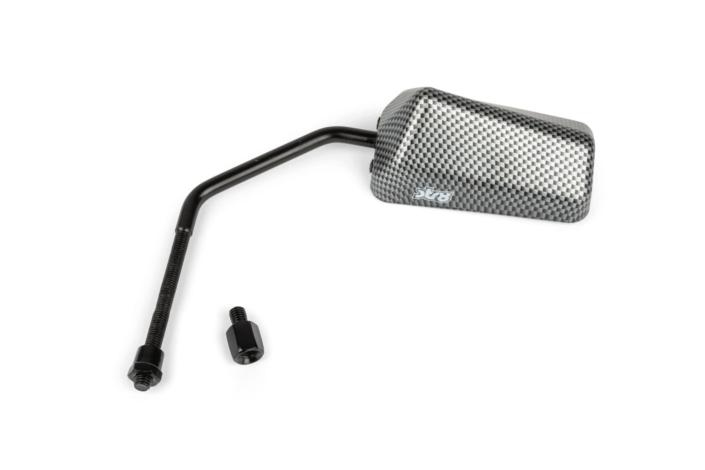 STR-250.11/CA Specchietto F1 a sinistra D.8mm carbone opaco, COD: STR-250.11/CA