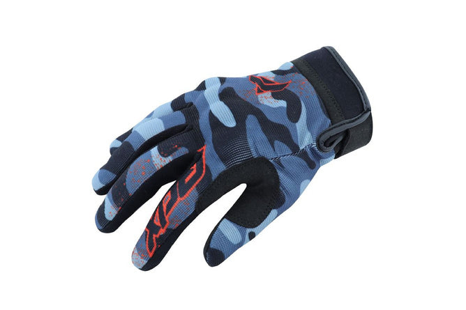 ADX170943 Guanti mezza stagione ADX Vista con protezione nocche nero / camo blu S