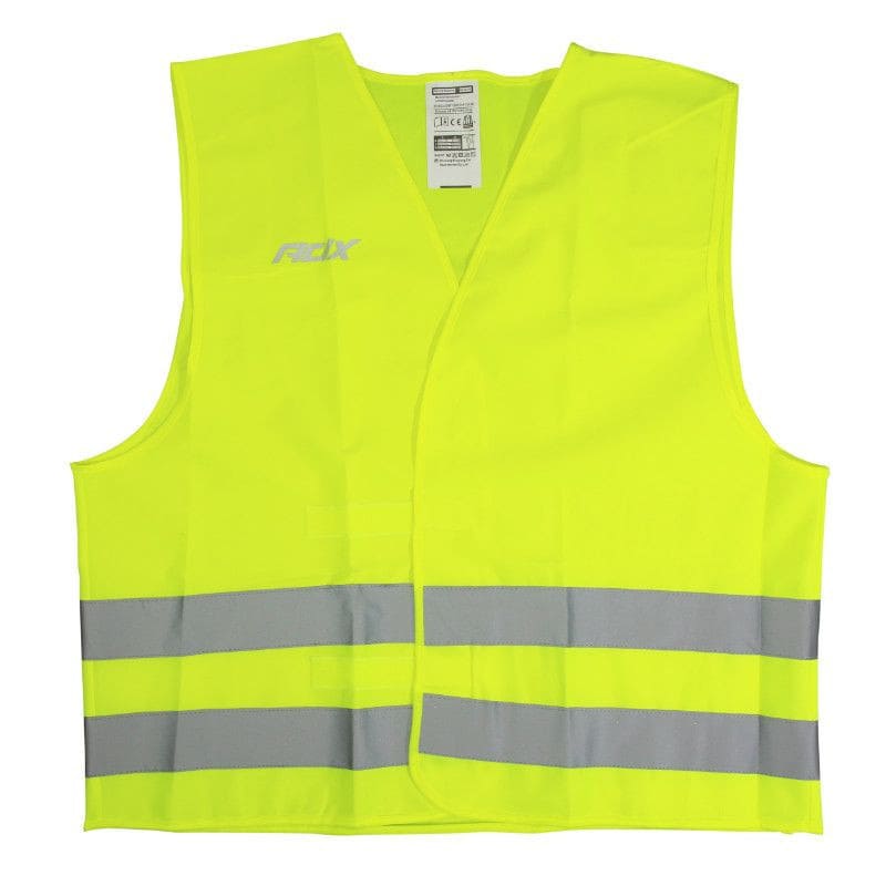 ADX-154794 CE Reflective Motorcycle Vest Yellow