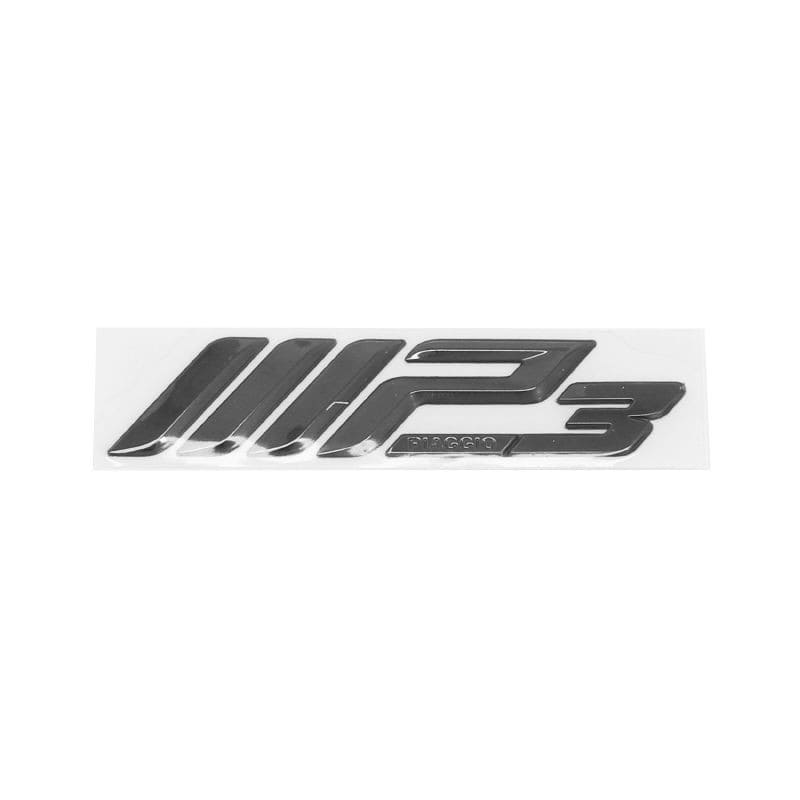 OE-PIA1B001462 Adesivo logo "MP3" grigio scuro - ricambio originale Piaggio MP3, COD: OE-PIA1B001462