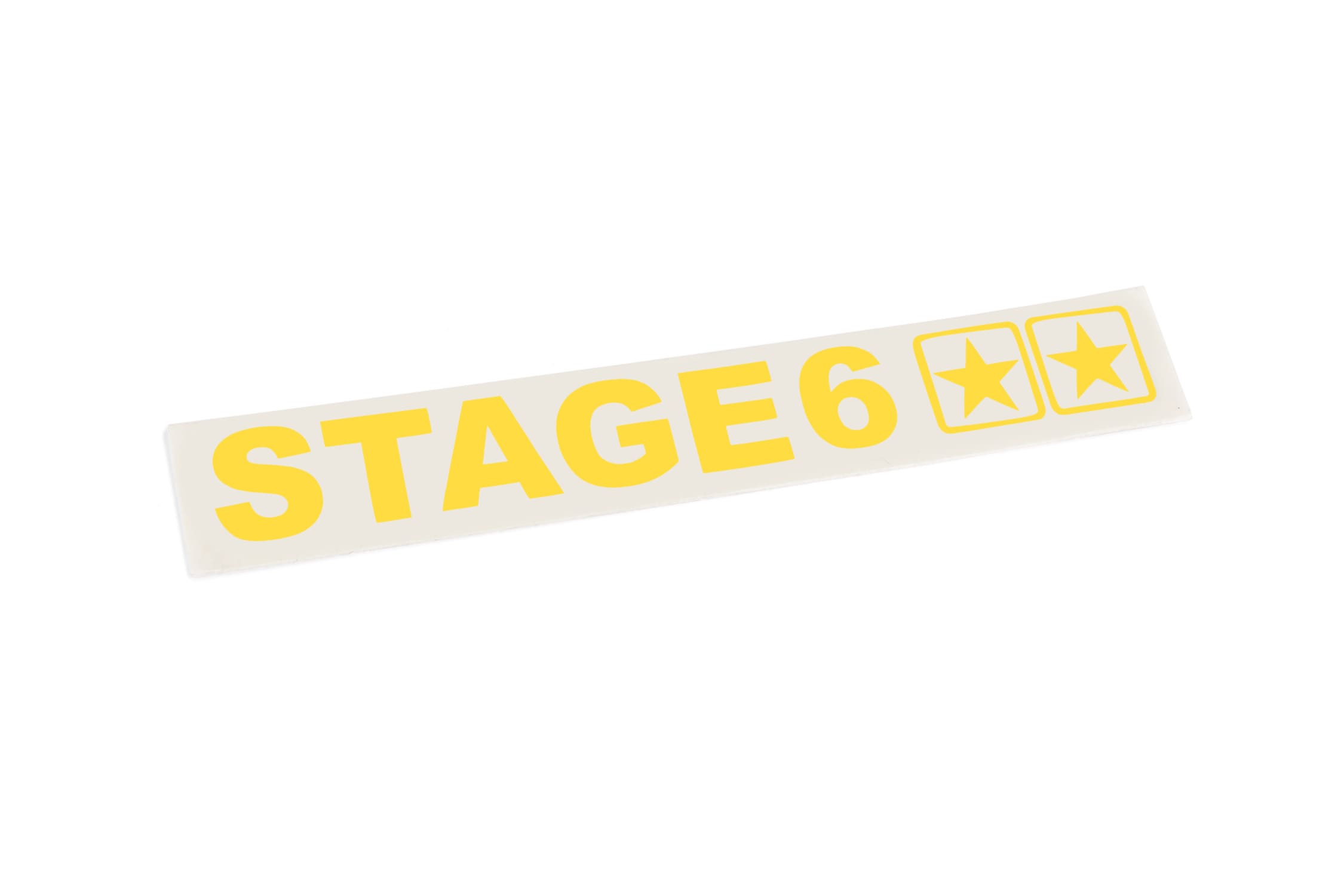 S6-0520/YE Adesivo tracciato Stage6 110x33mm giallo, COD: S6-0520/YE