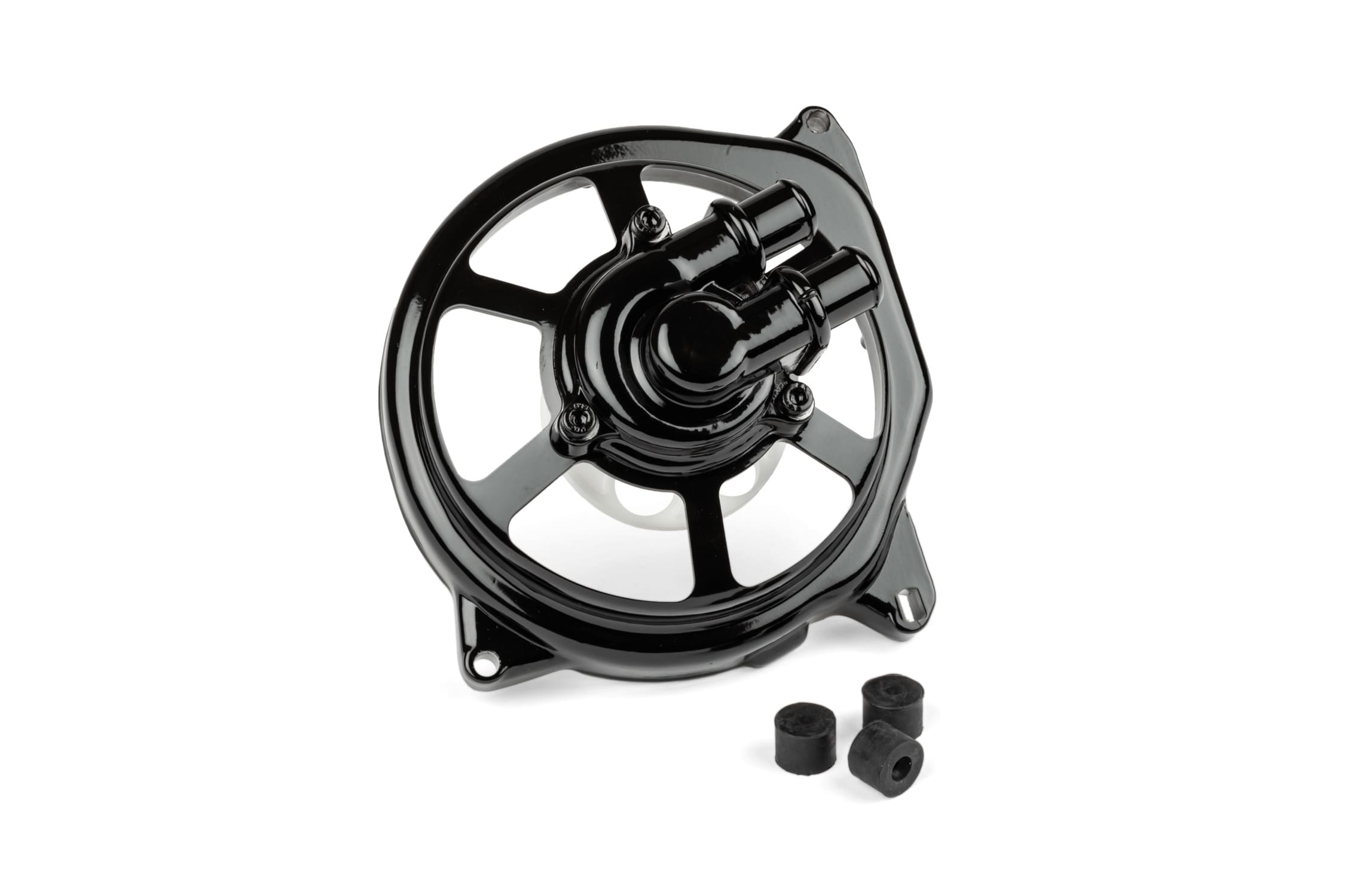 str-500.51/bk coperchio pompa acqua str8 nero x minarelli orizzontale, COD: STR-500.51/BK