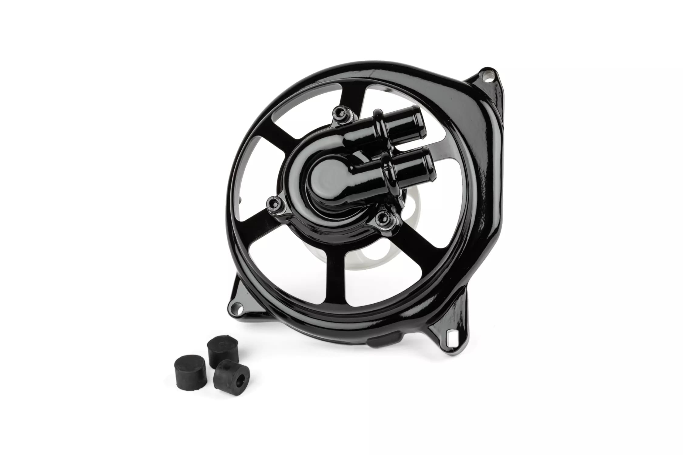 str-500.51/bk coperchio pompa acqua str8 nero x minarelli orizzontale