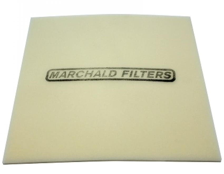 114225b professional marchald panel for air filter construction, fireproof 330 x 330 x 9 mm (made in italy)