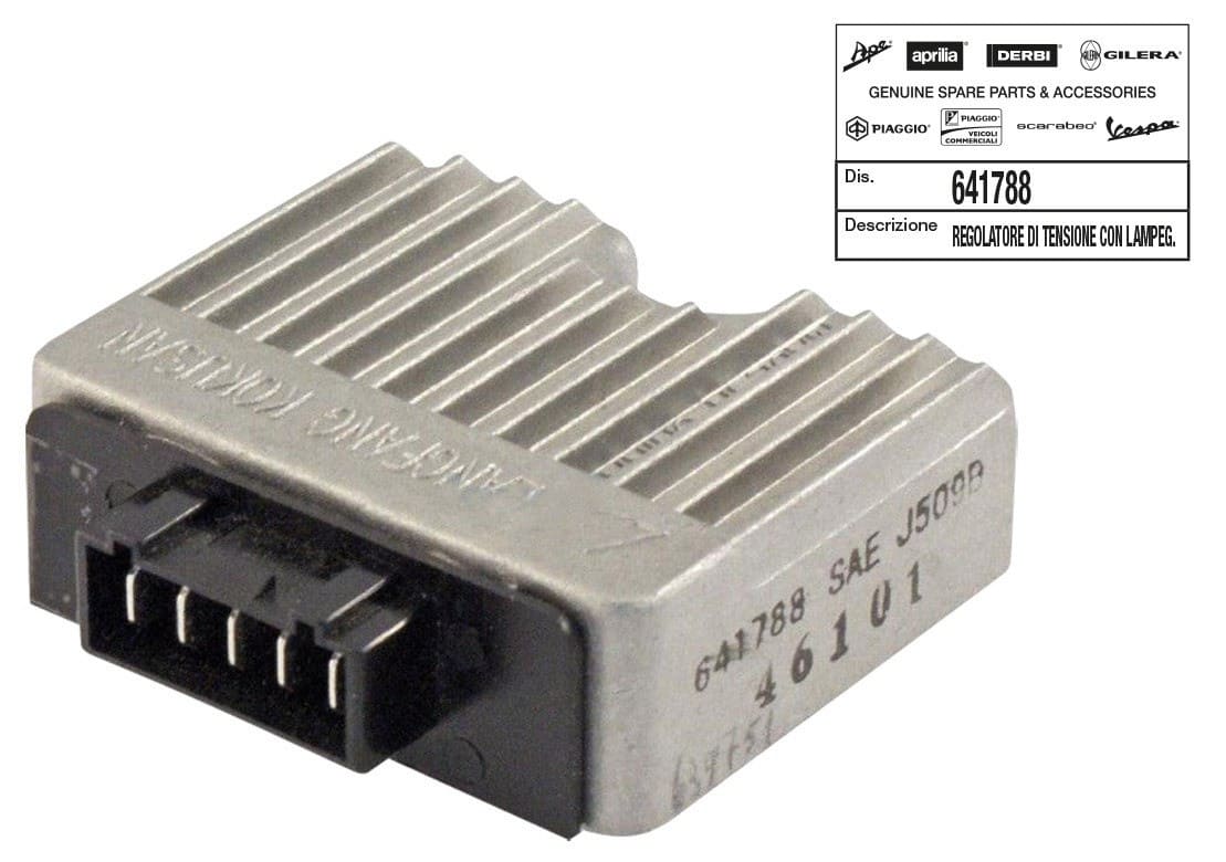 OE-PIA641788 Regolatore di Tensione Kokusan Piaggio / Derbi / Vespa 50cc, COD: OE-PIA641788