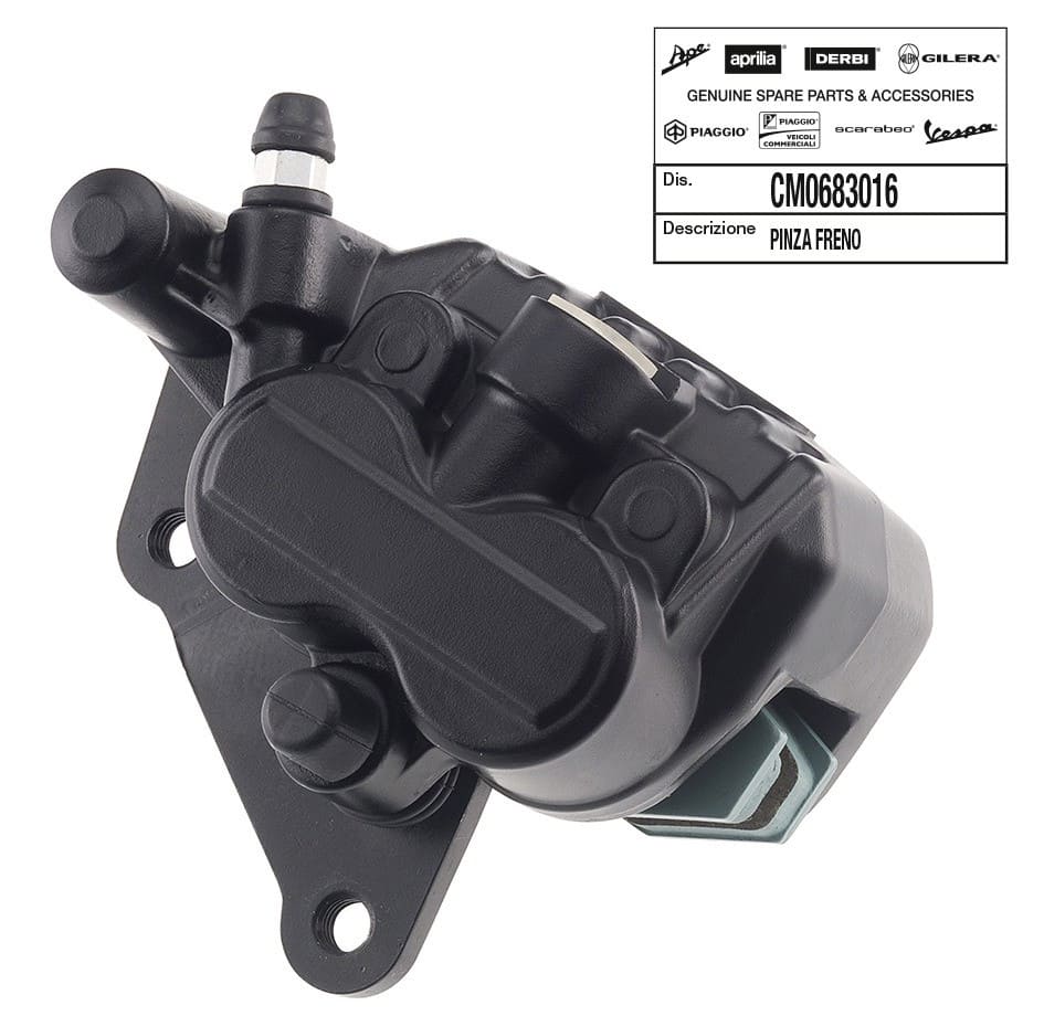 CM068301 Pinza Freno Piaggio anteriore, HENGTONG Vespa GTS / GTV 125 - 300cc, COD: CM068301
