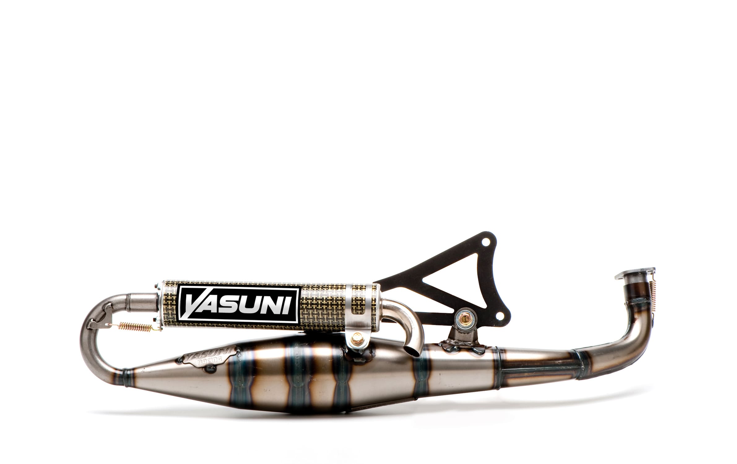 YAS906CK Marmitta Yasuni Carrera 16, Minarelli orizzontale, kevlar, COD: YAS906CK