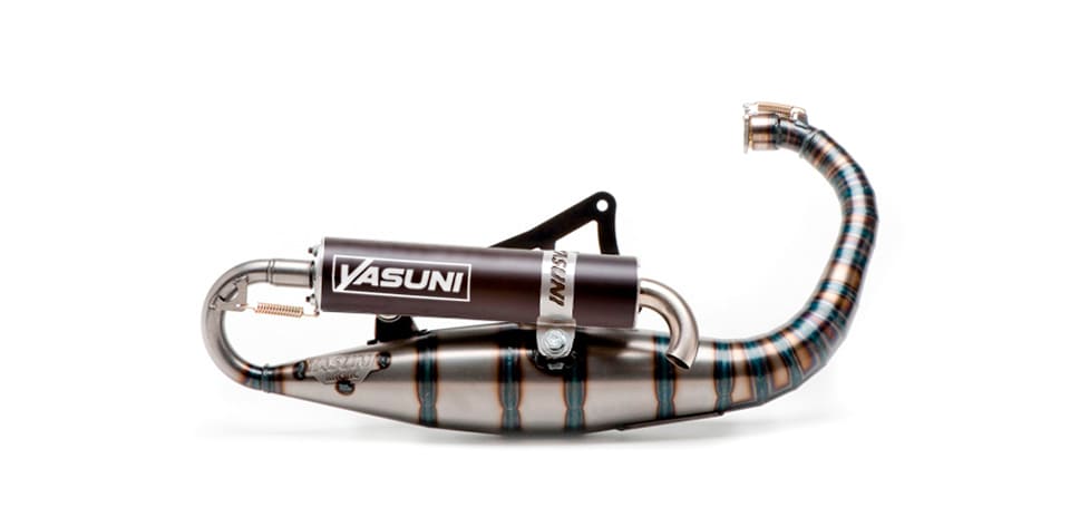 YAS308BE Marmitta Yasuni Carrera 16 Black Edition, Minarelli verticale, carbonio, COD: YAS308BE