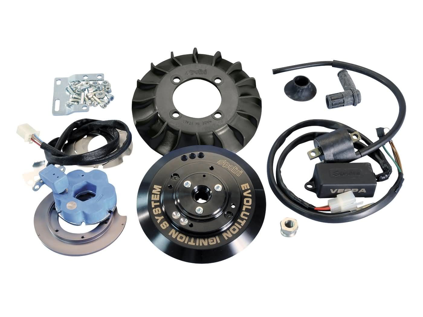 P171.0544 Accensione completo Polini Evolution Digital 50 Special / ET3 125 / Primavera 125 cono 20mm, COD: P171.0544