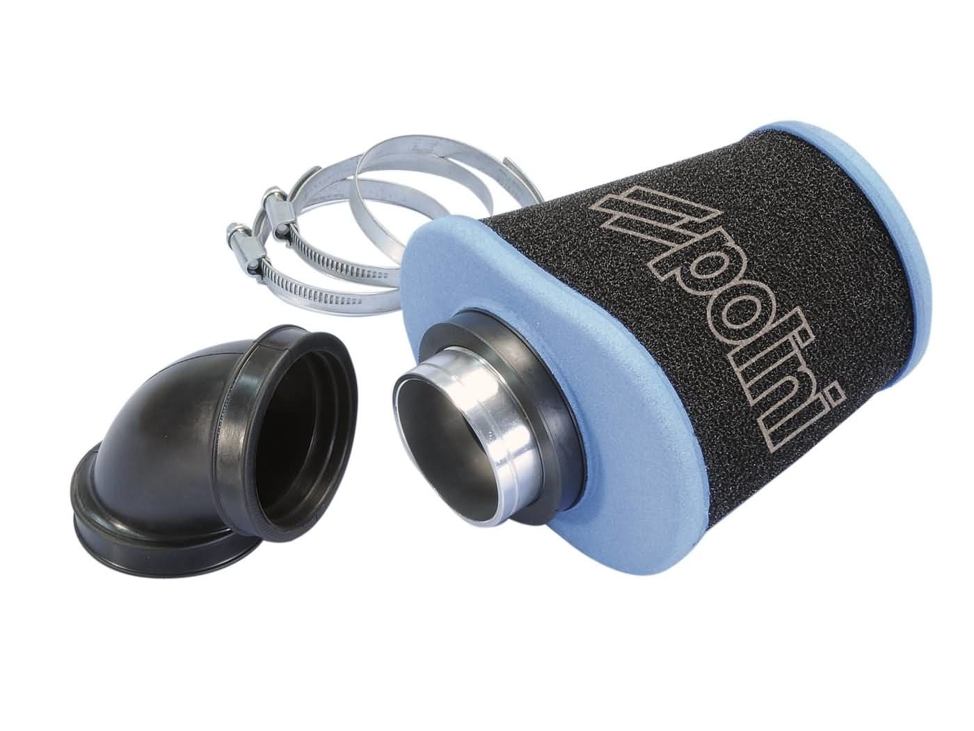 P203.0159 Filtro aria Polini Evolution 90° inclinato D.48mm PWK, COD: P203.0159