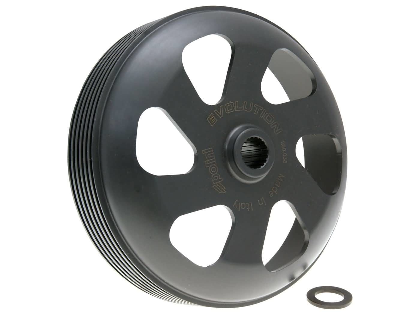 P250.038 Campana frizione Polini Maxi Speed Bell Evolution D.134mm Piaggio Vespa LX / GTS 125cc, COD: P250.038