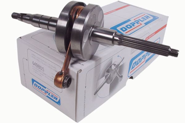 CGN449885 Doppler Crankshaft, Minarelli Horizontal, 12mm Piston Pin