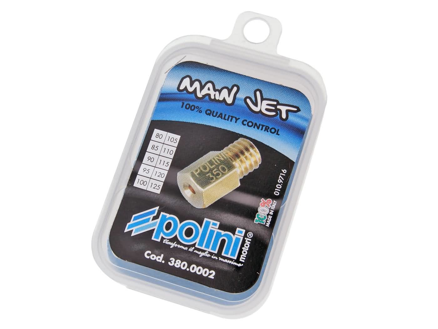 P380.0002 Set getto massimo Polini Mikuni 80 - 125, COD: P380.0002