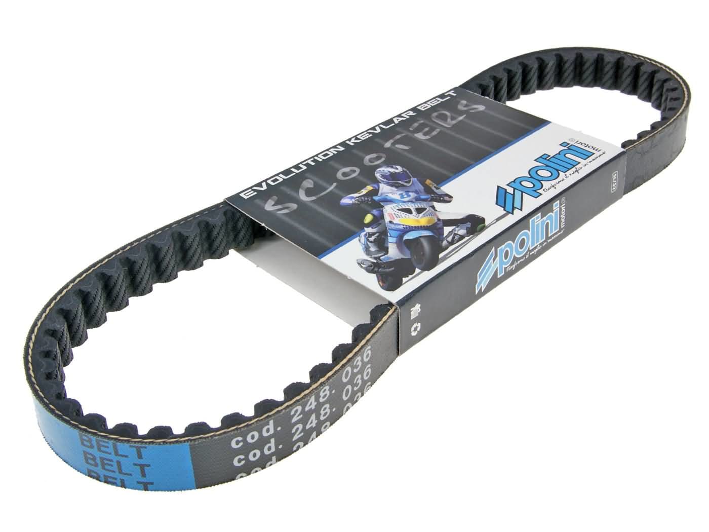 P248.036 Cinghia Polini Evolution Aramid Kymco 50cc Heroism / Sniper / GY6 683x18,2mm