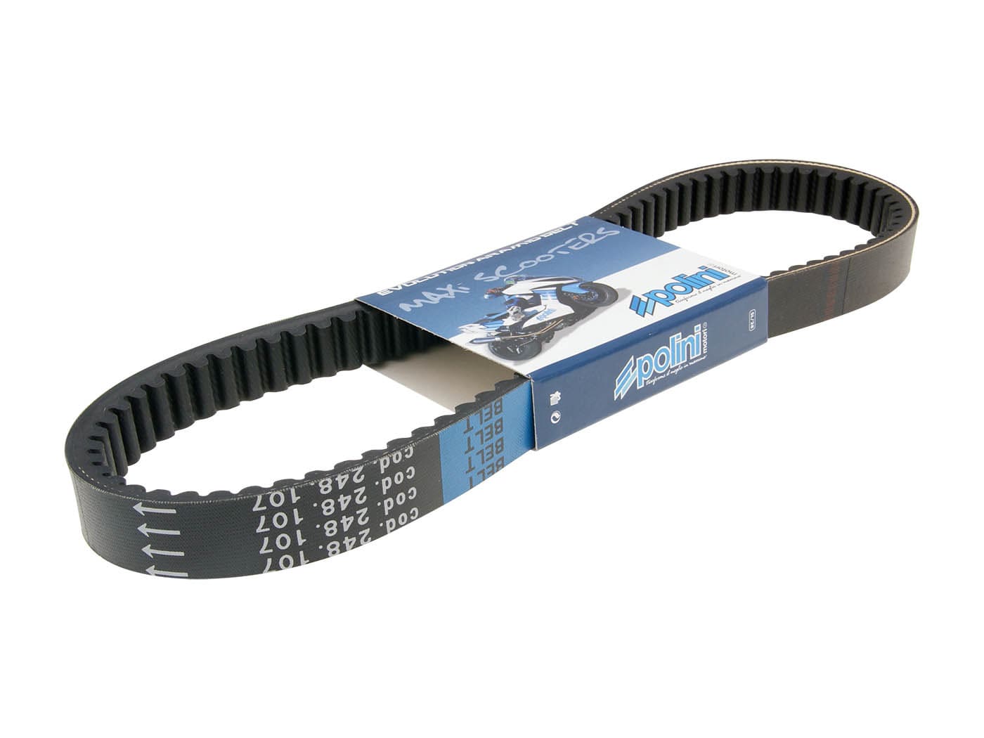 P248.107 Cinghia Polini Evolution Aramid Yamaha N-Max / Tricity 125-155cc Euro 3/4 ab 2016