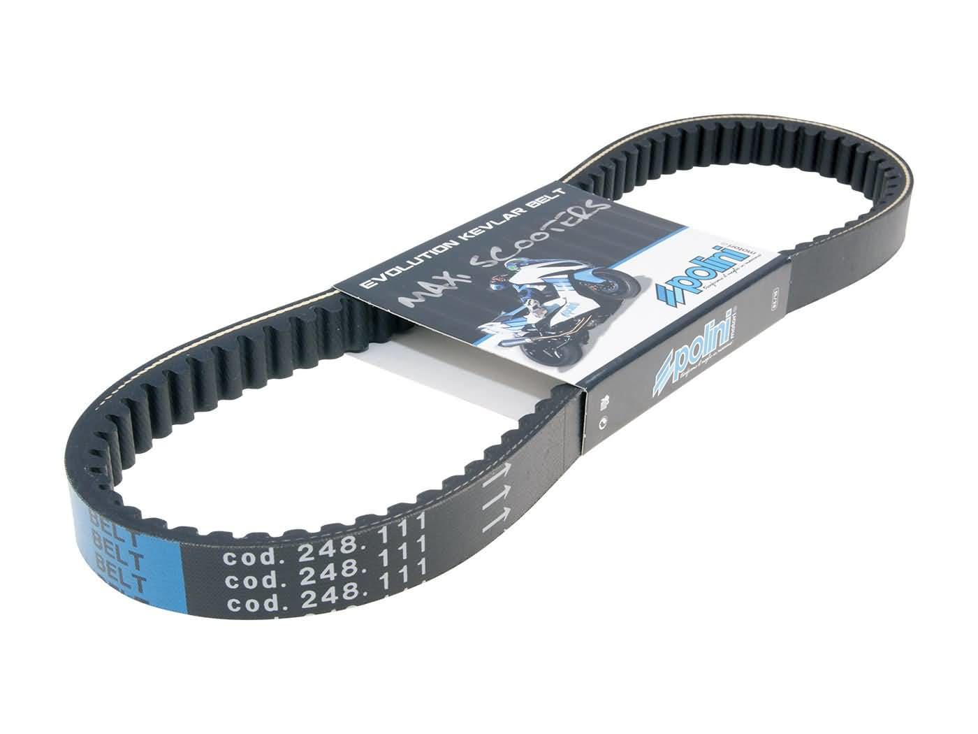 P248.111 Cinghia Polini Evolution Aramid Yamaha Tricity Euro 3 2014-2015, COD: P248.111