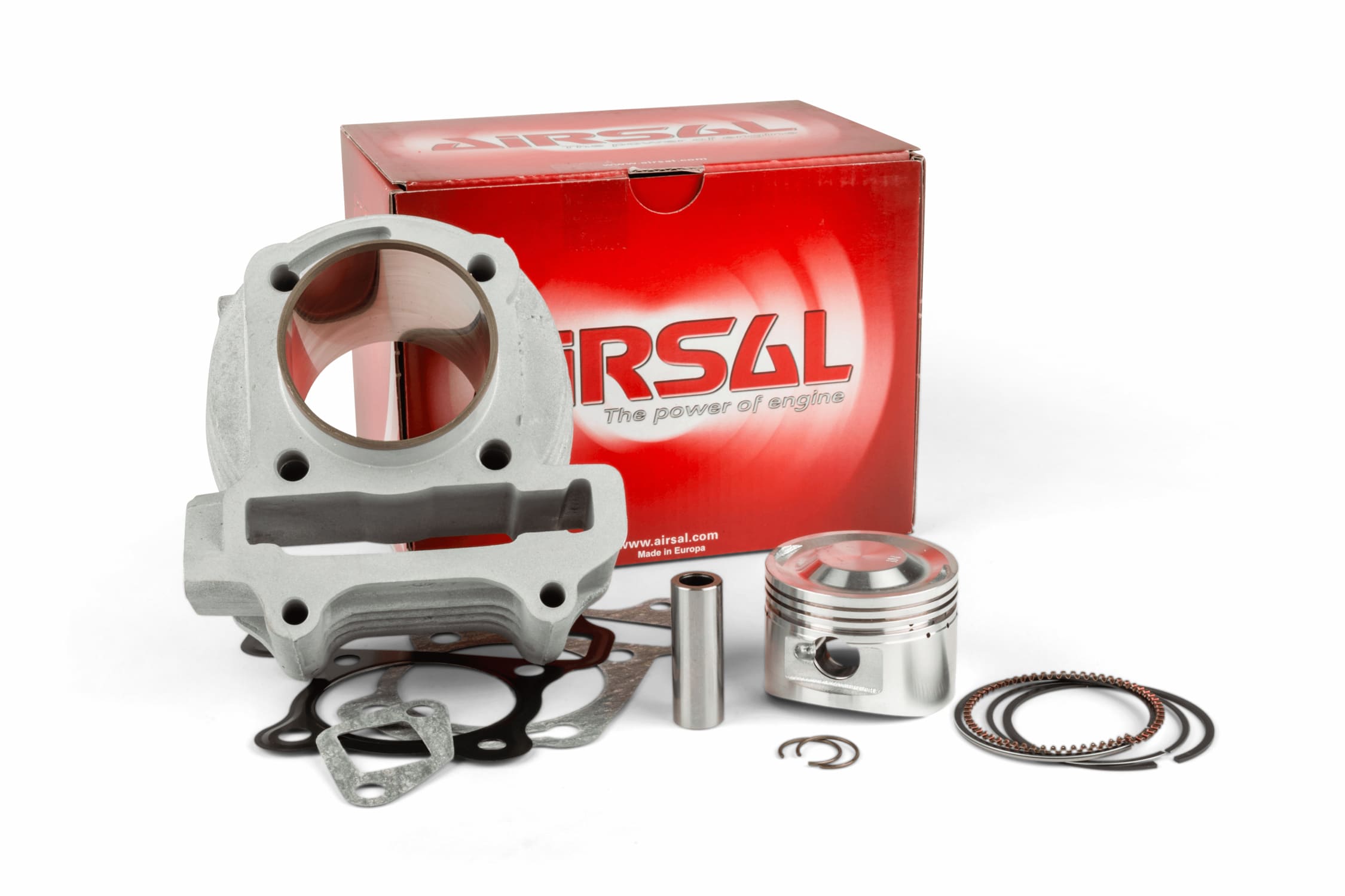 C02350150 Gruppo Termico Airsal Alu Sport 81,3cc d.50mm GY6 / Kymco 4 tempi
