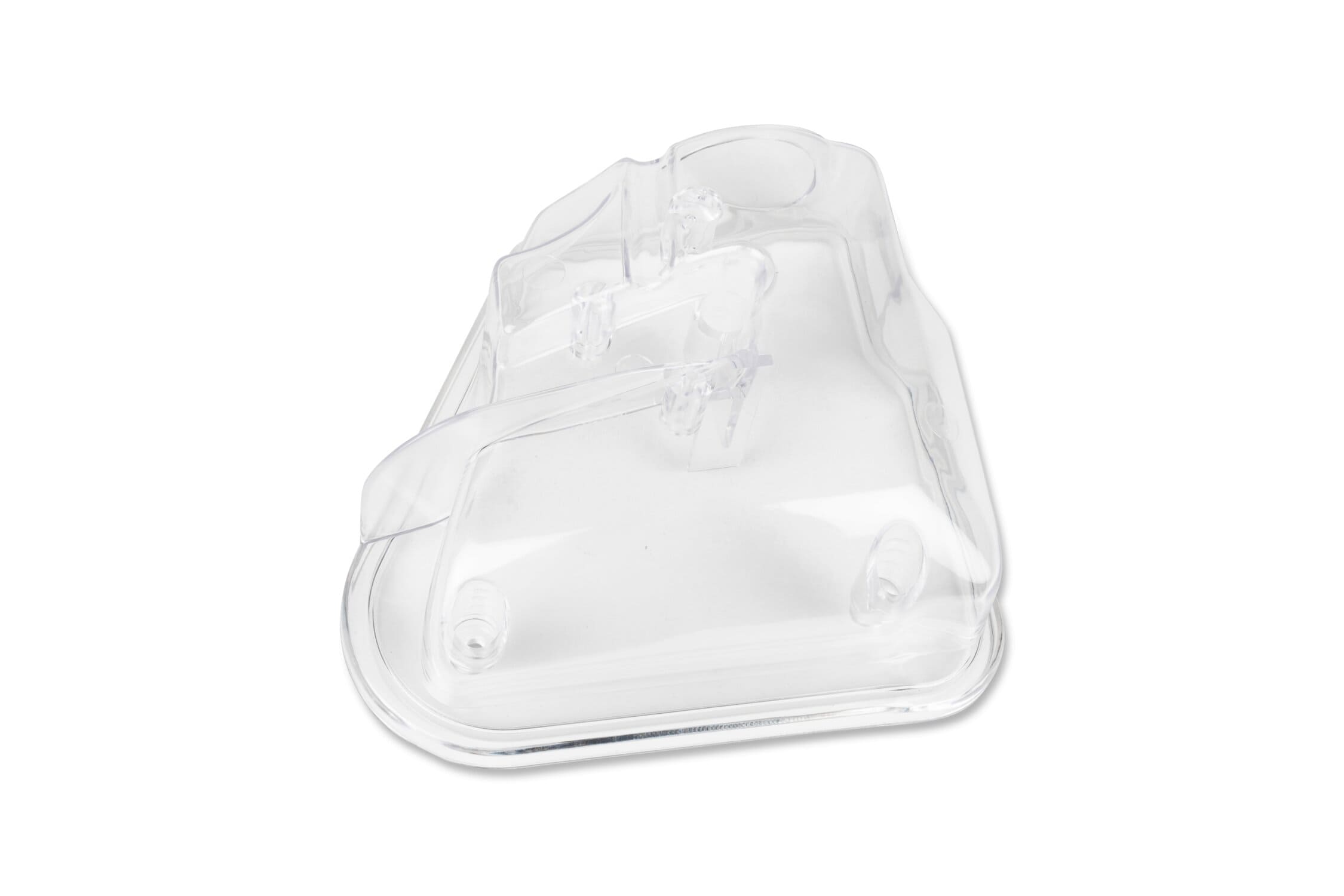 STR-395.66/TW Coperchio Scatola Filtro Aria STR8, Minarelli orizzontale, bianco trasparente, COD: STR-395.66/TW