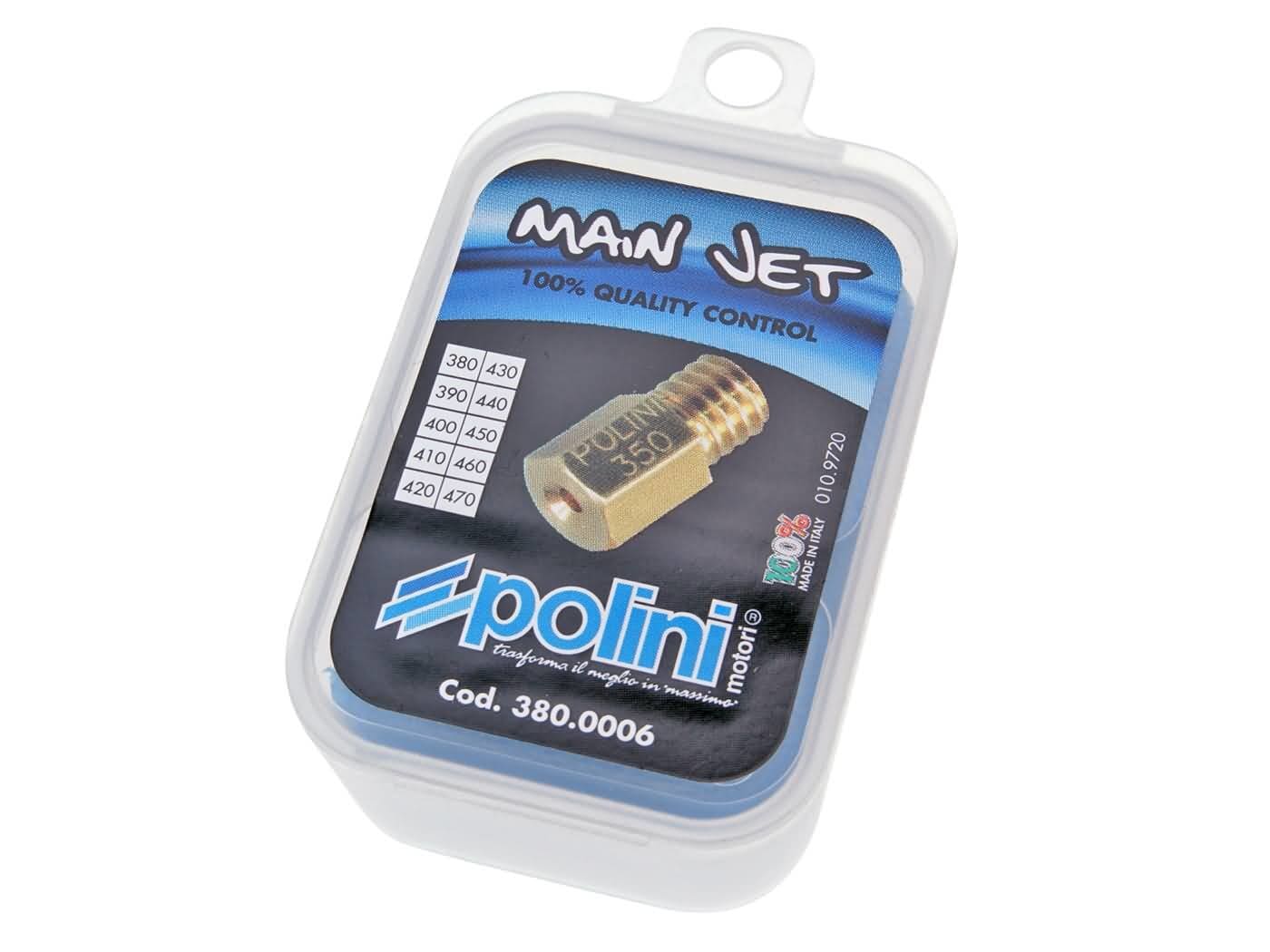 P380.0006 Set getti massimo Polini Mikuni 380 - 470, COD: P380.0006