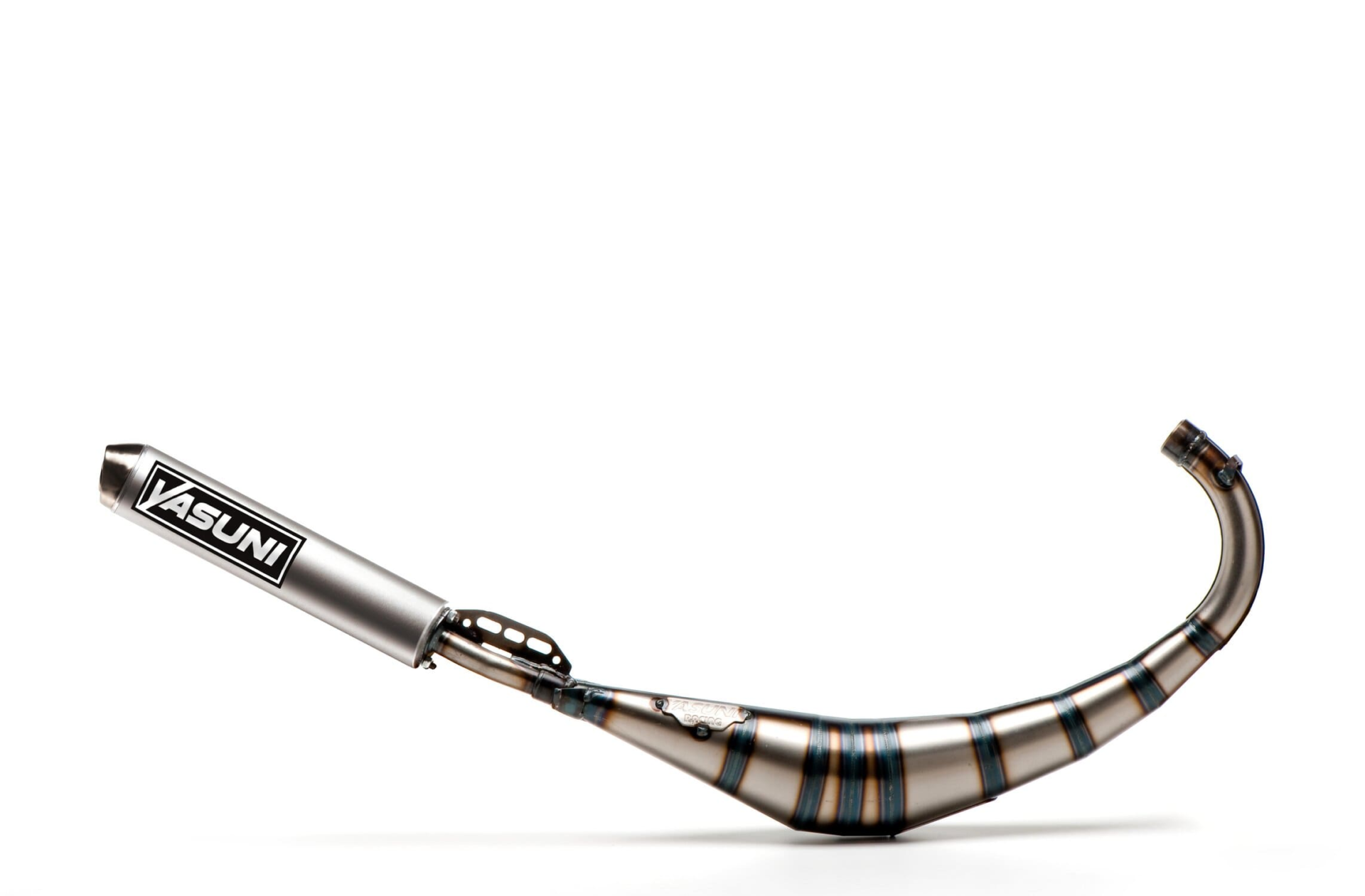 tub810x exhaust yasuni r2 aluminum minarelli am6 d. 28mm approved