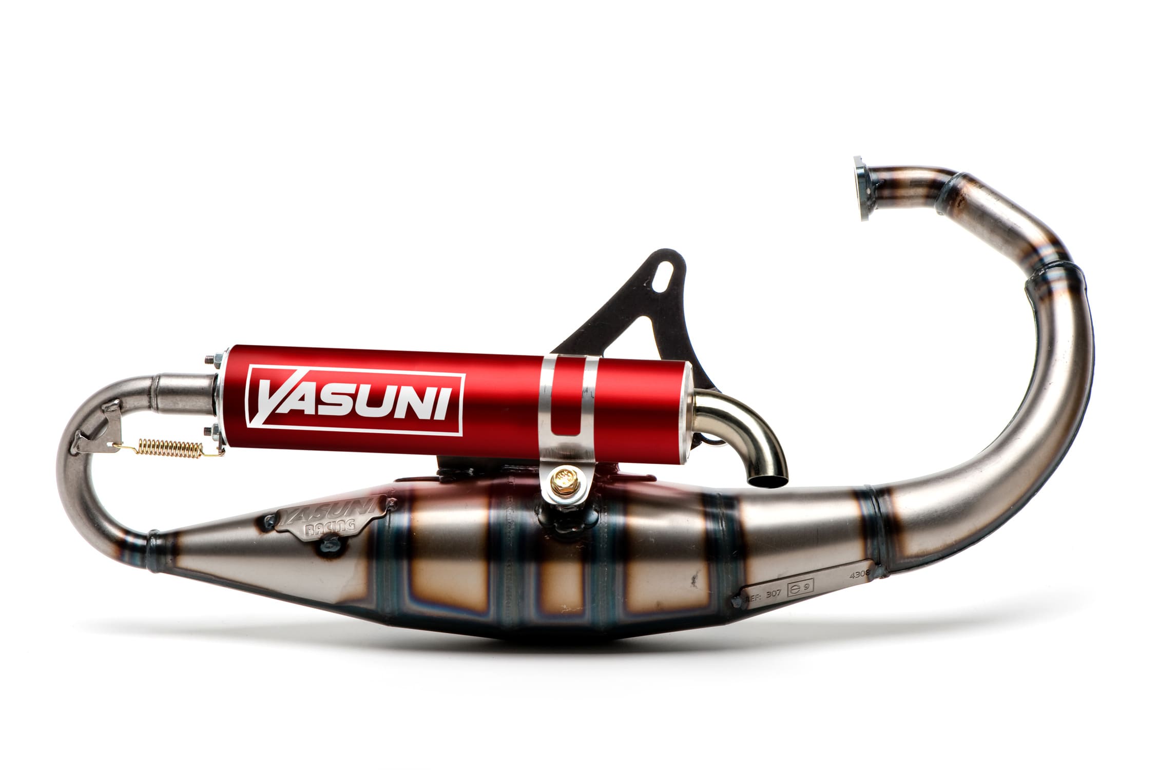 YAS307R Marmitta Yasuni R Red fortuna MBK Booster Stunt