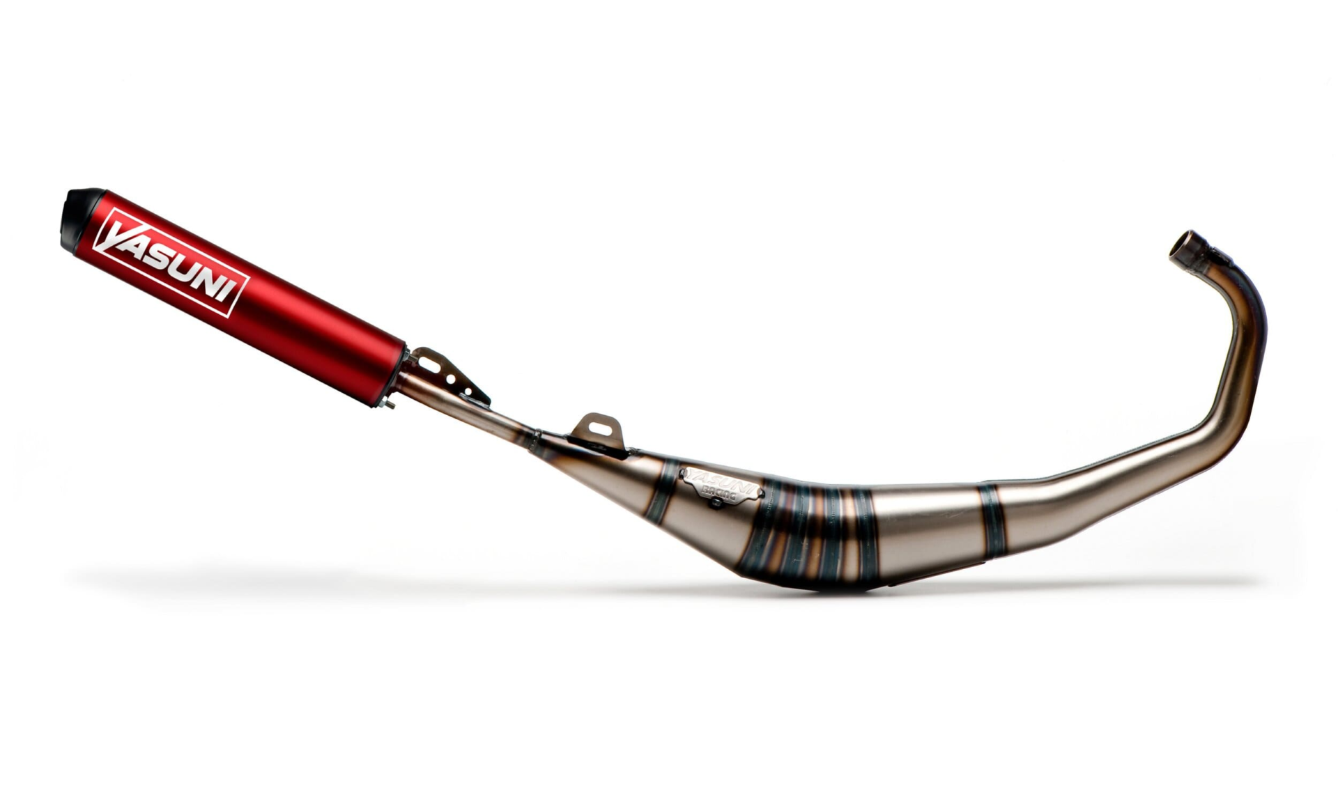 tub808xr marmitta yasuni r1 rosso minarelli am6 d. 25mm omologata