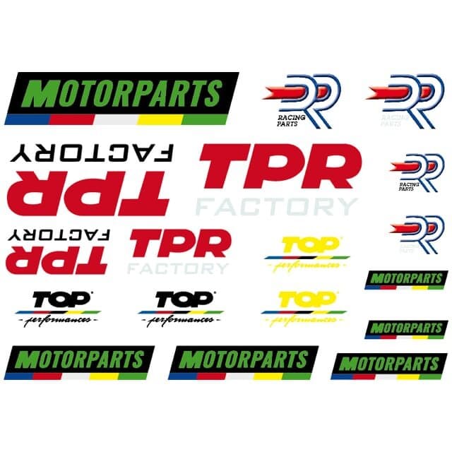 T99AD0001 Set adesivi Top Performances A4, COD: T99AD0001