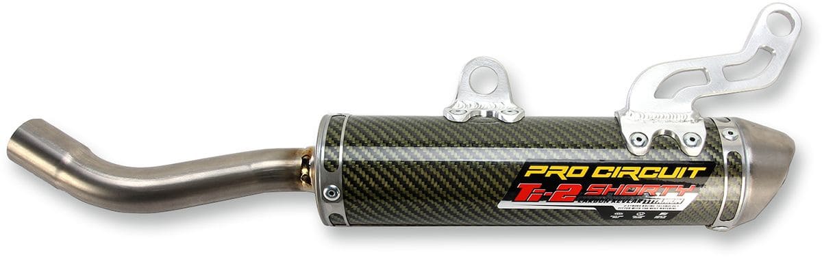 PC-18211656 Silenziatore Pro Circuit TI-2 Shorty carbonio / Kevlar® / titanio YZ 250 dopo 2003
