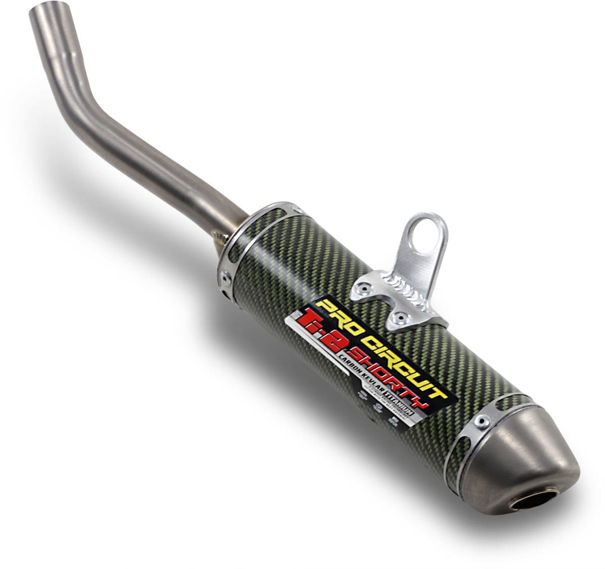 PC-18211900 Silenziatore Pro Circuit TI-2 Shorty carbonio / Kevlar® / titanio TC / SX / MC 125 / 150 dopo 2019, COD: PC-18211900
