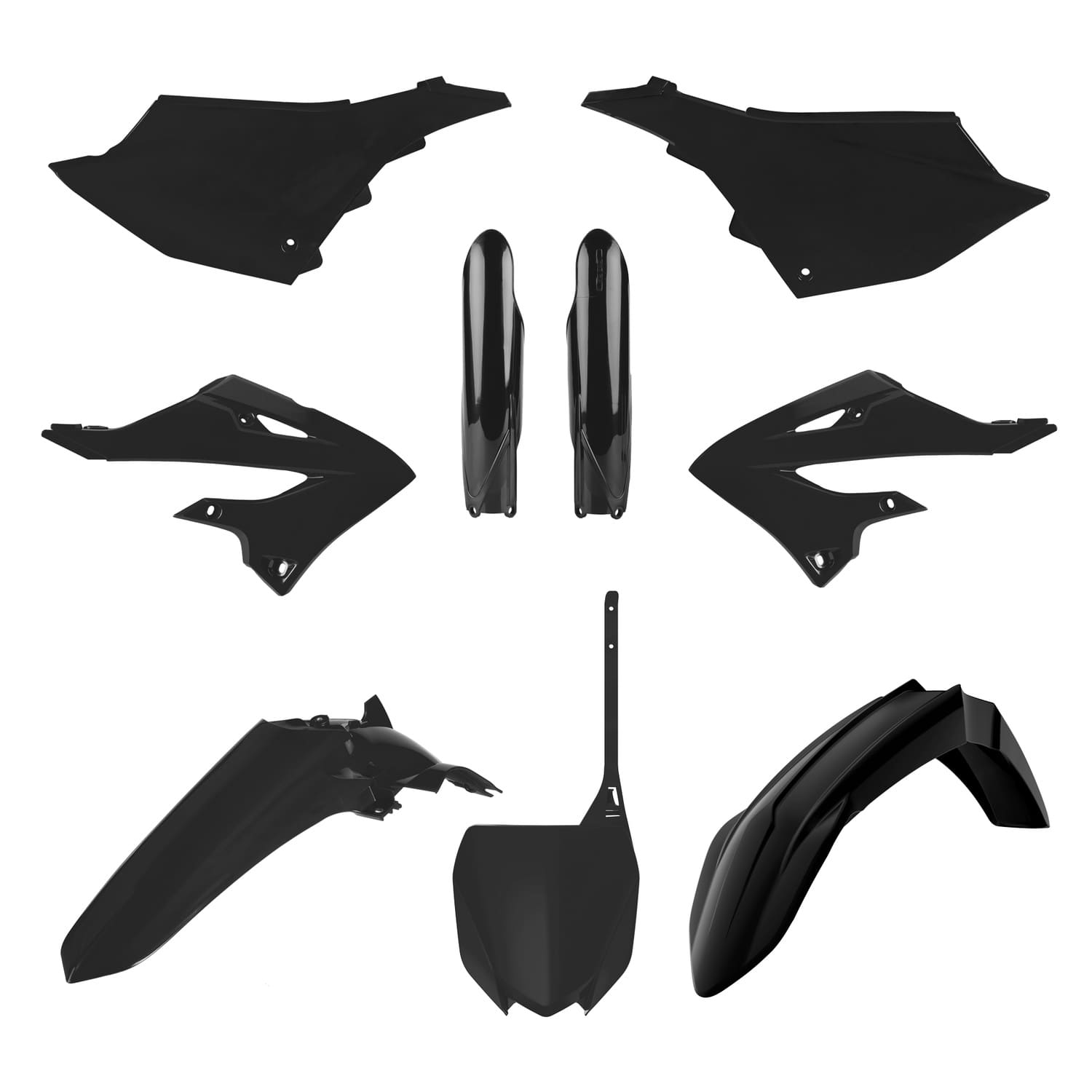 POL-14033672 Kit carena completo Polisport nero YZ 2022, COD: POL-14033672