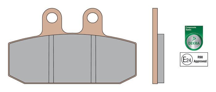 M6215031 Pastiglie freno Malossi MHR Synt Honda Bali, COD: M6215031