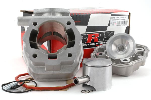 BRK-EQ-997-43 Gruppo Termico 85cc Barikit Racing Carrera 43 Big Bore Derbi Euro2 (EBE / EBS), COD: BRK-EQ-997-43
