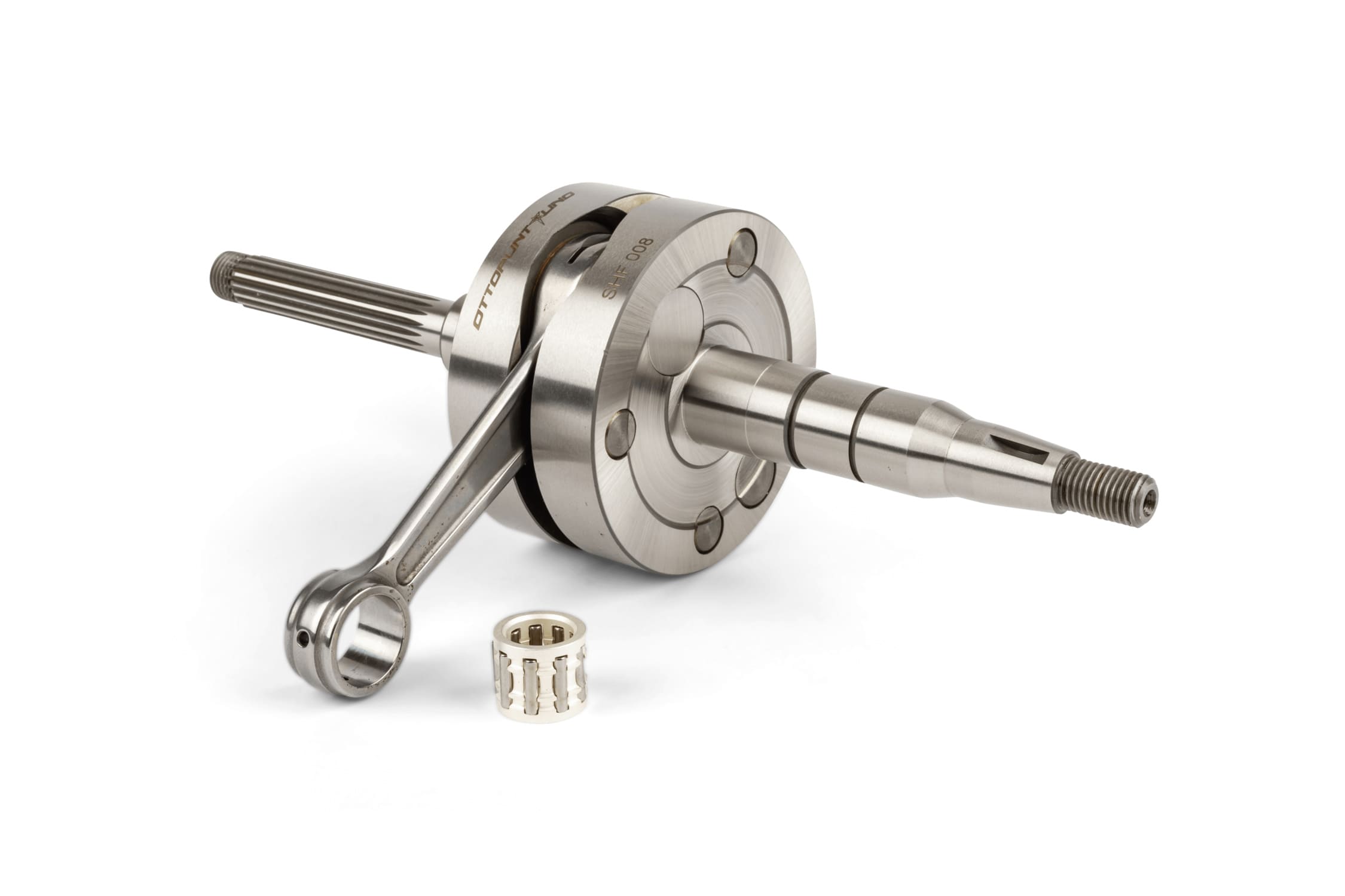 OPU002 Albero motore corsa 39,3mm / biella 85mm d.75mm Ottopuntouno Minarelli orizzontale, COD: OPU002